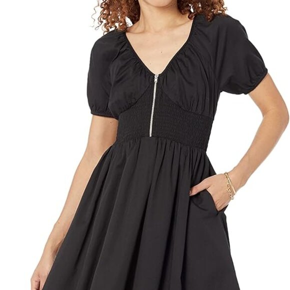 The Drop Dresses & Skirts - NWT - The Drop - Size X-Small - Daksha Smocked Black Dress